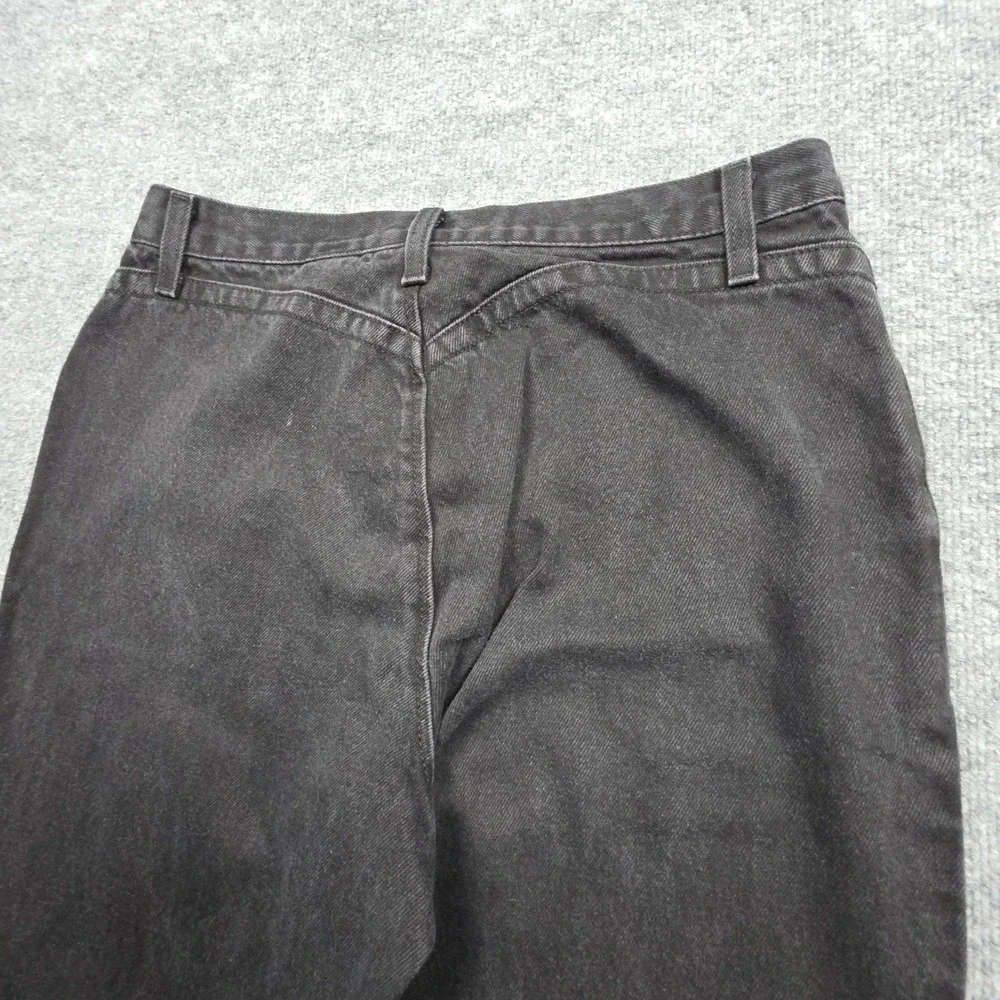 Vintage Rocky Mountain Jeans Women's 12 LONG Black Bareback Western Y2K **